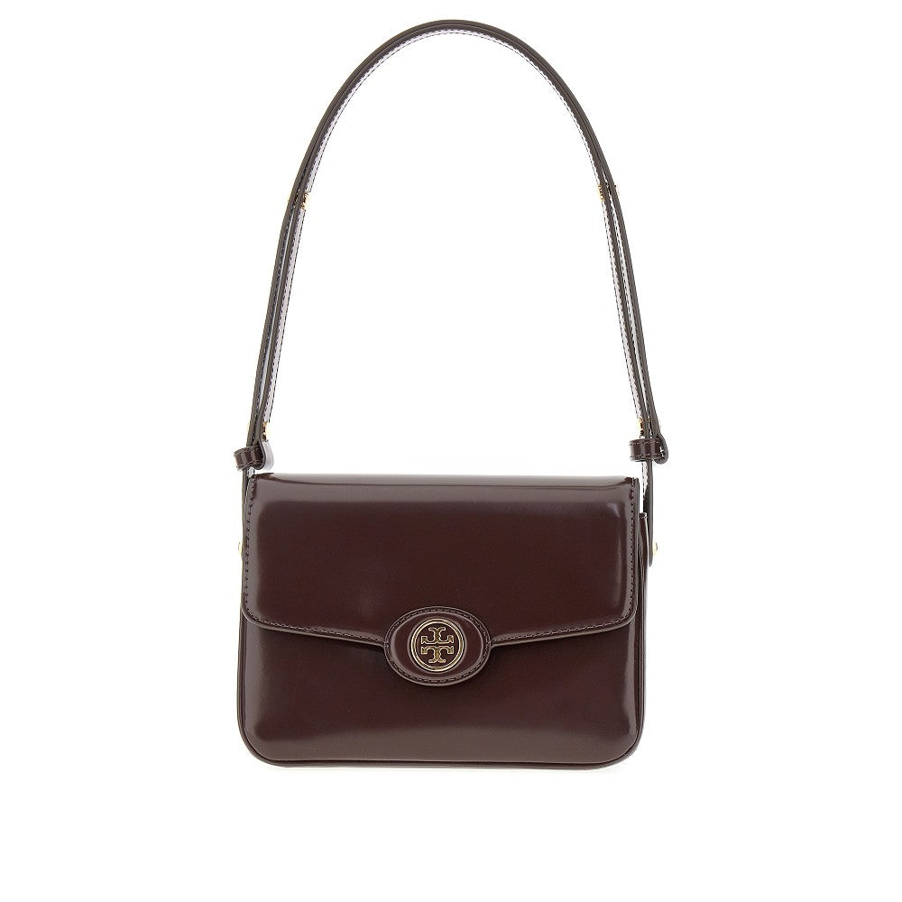 Spazzolato leather 'Robinson' shoulder bag