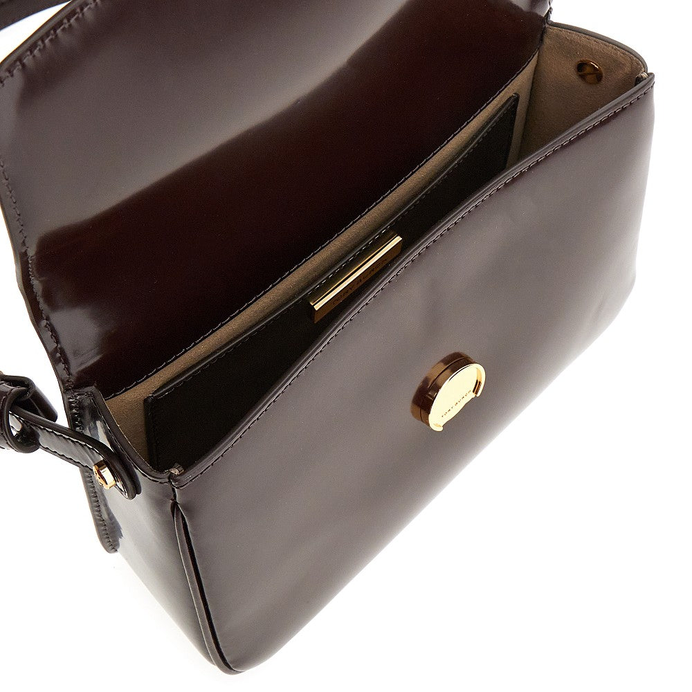 Spazzolato leather 'Robinson' shoulder bag