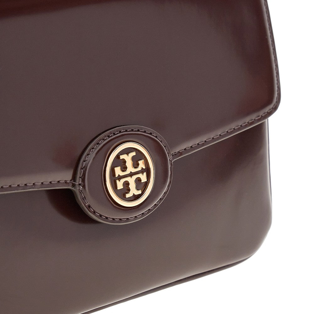 Spazzolato leather 'Robinson' shoulder bag
