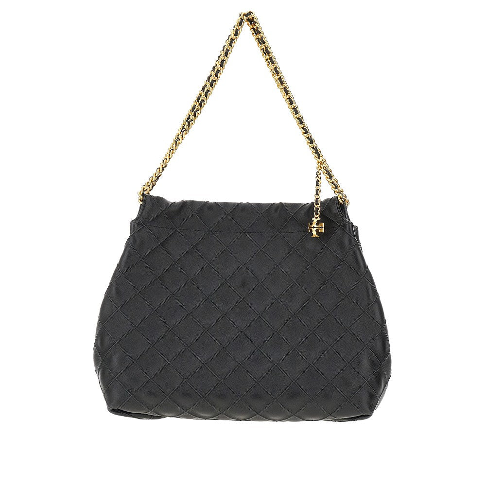 'Fleming' leather shoulder bag