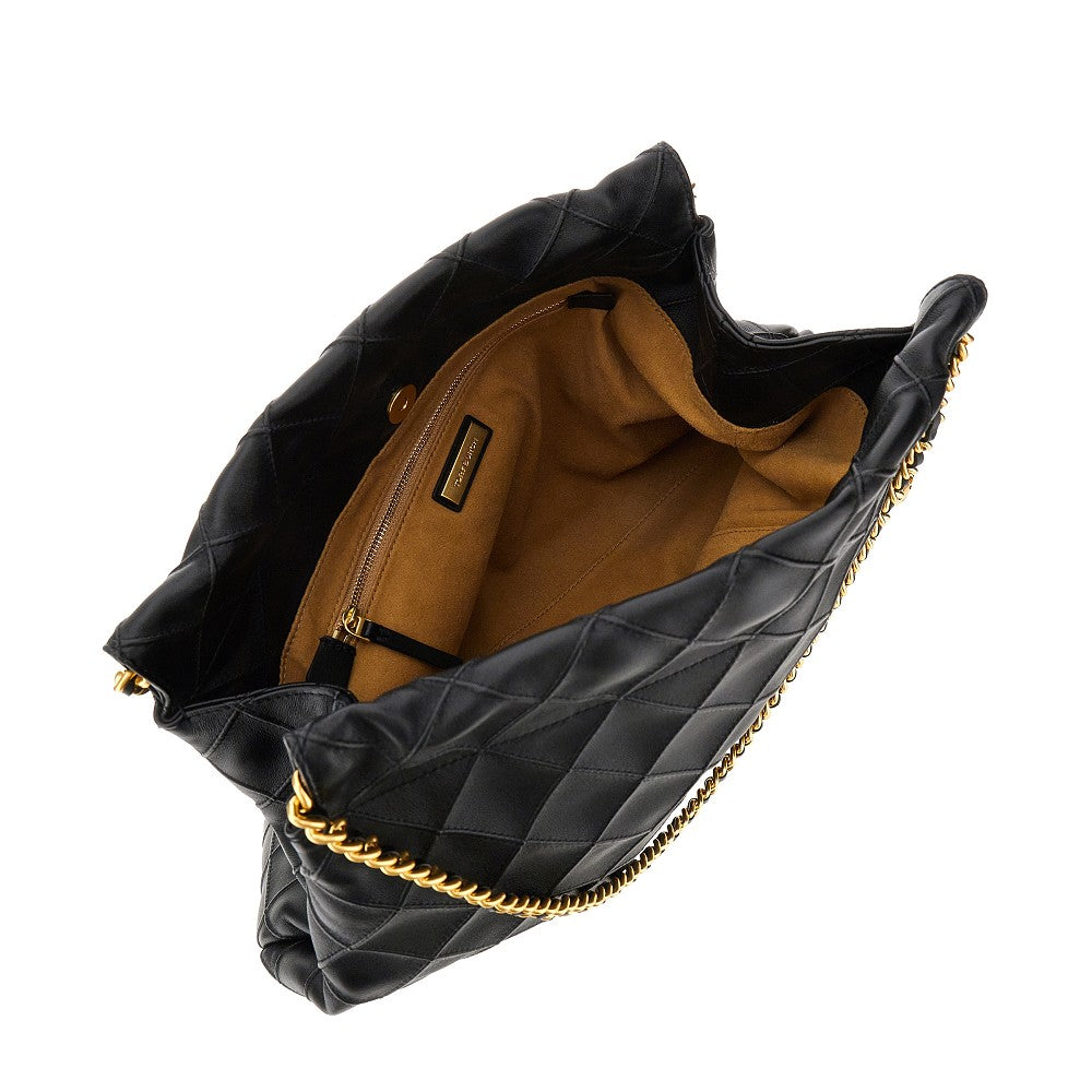 'Fleming' leather shoulder bag