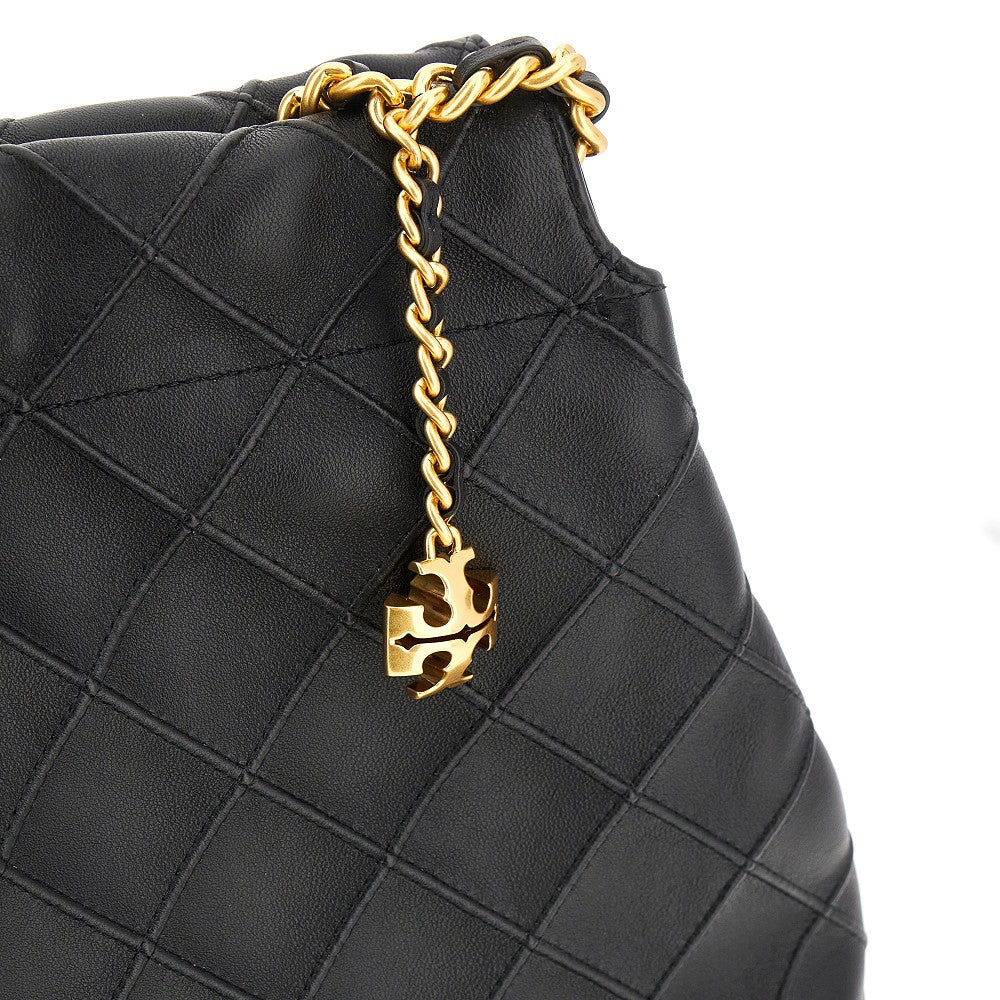 'Fleming' leather shoulder bag
