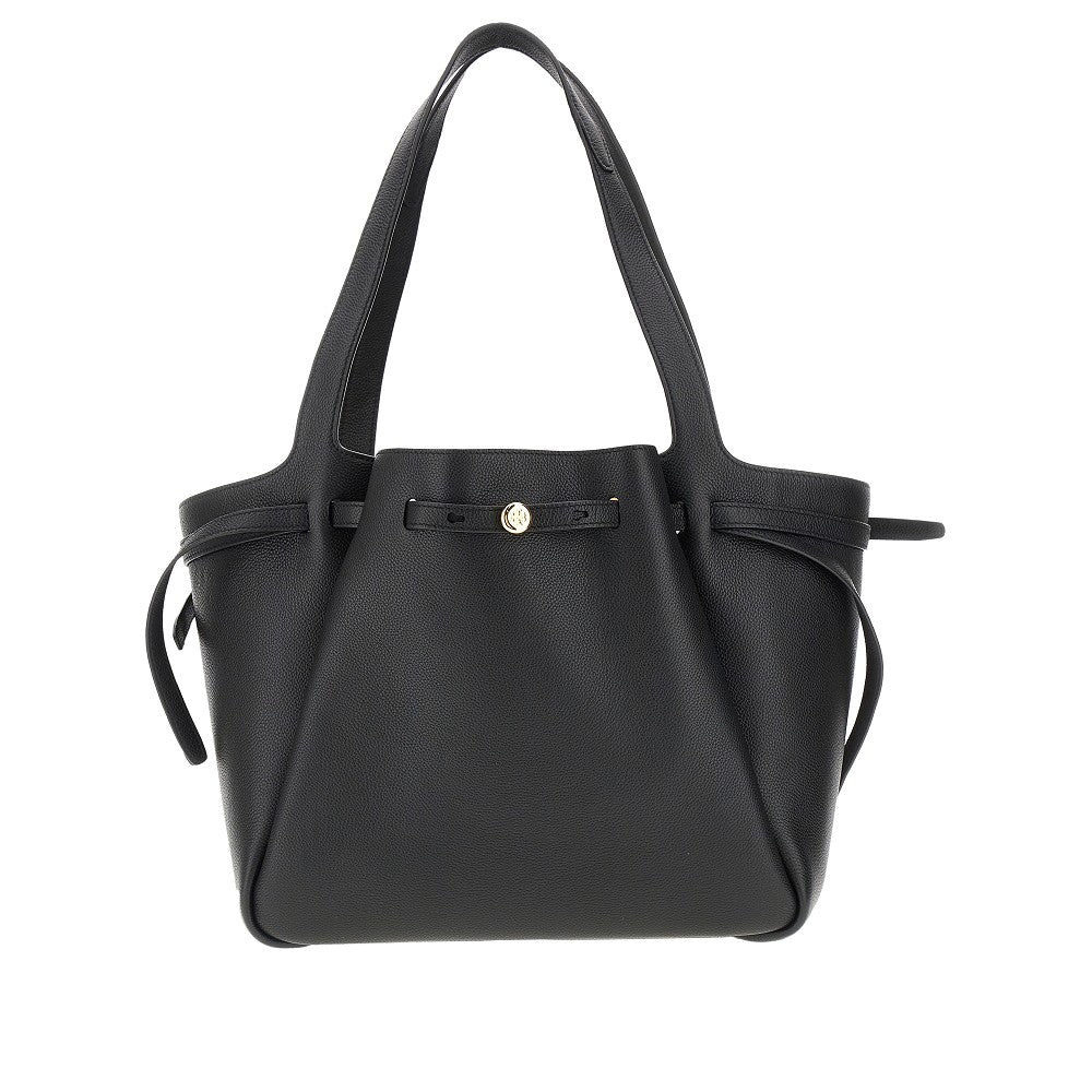 'Romy' leather shopping bag