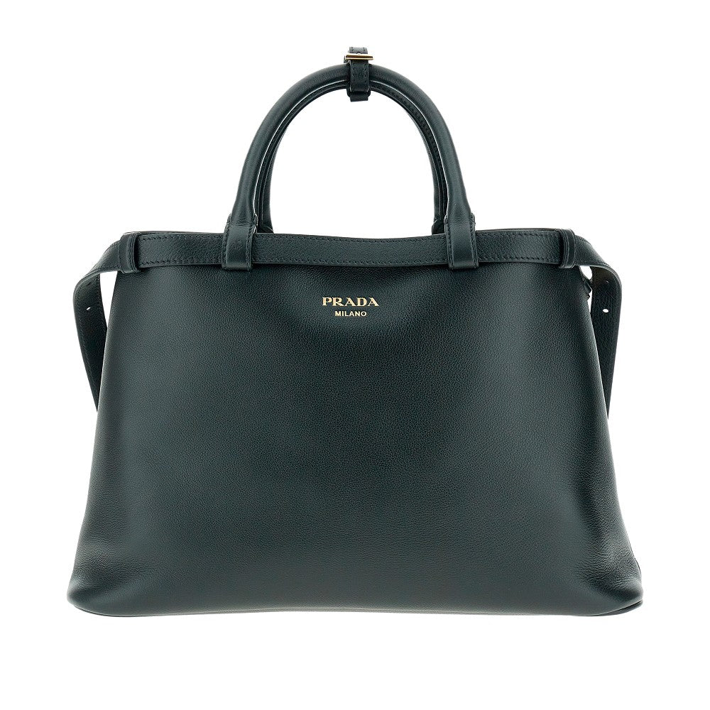 Borsa 'Prada Buckle' media con doppia cintura