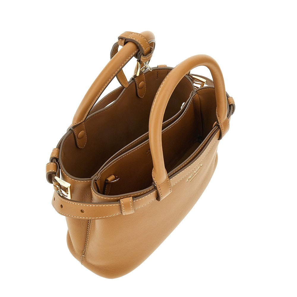 Borsa 'Prada Buckle' small con doppia cintura