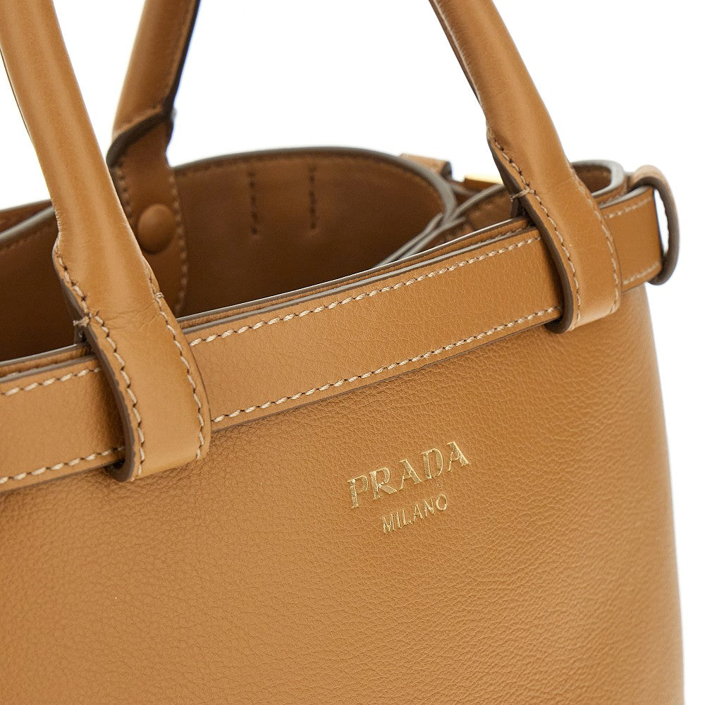 Borsa 'Prada Buckle' small con doppia cintura