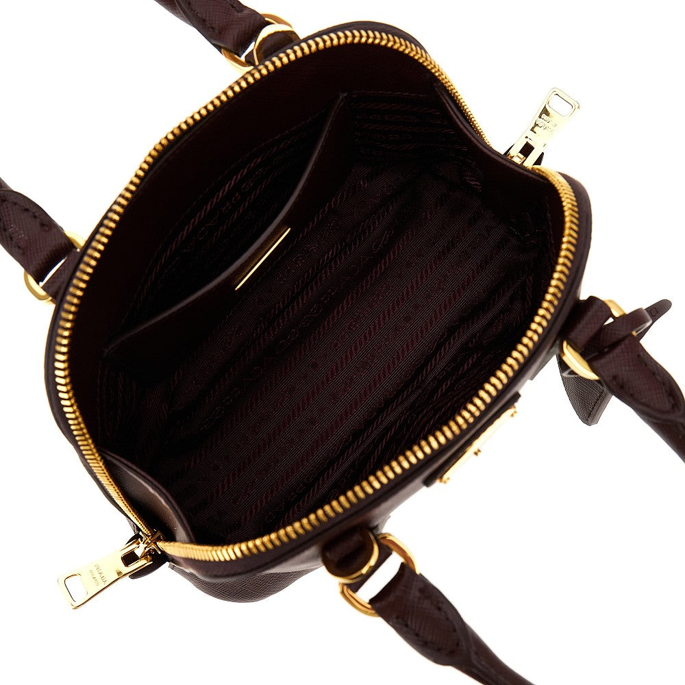 Borsa 'Promenade' mini in pelle Saffiano