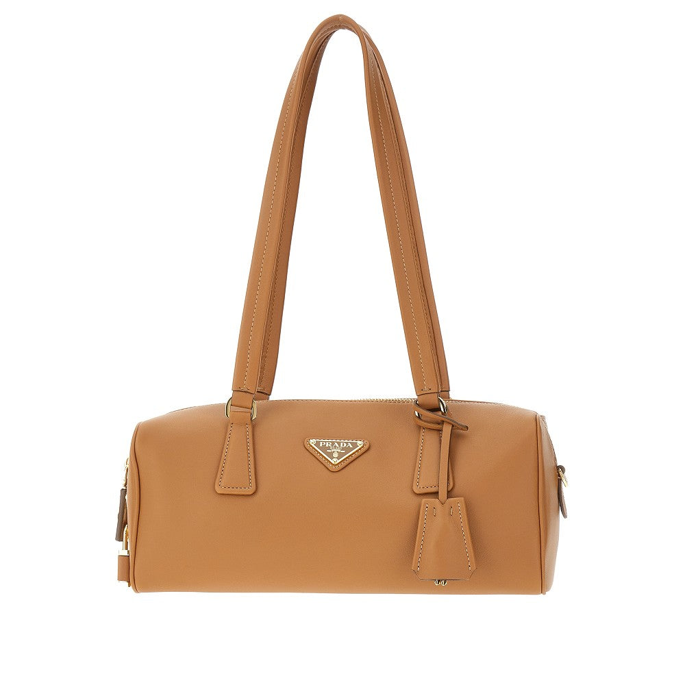 Borsa bauletto media in pelle