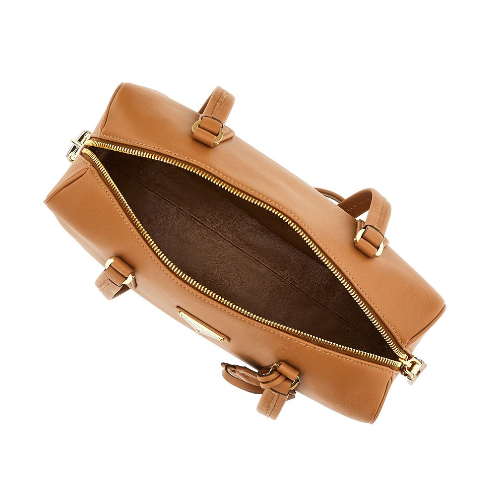 Borsa bauletto media in pelle