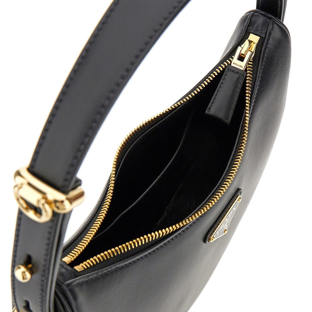 Borsa a spalla 'Prada Arqué' in pelle