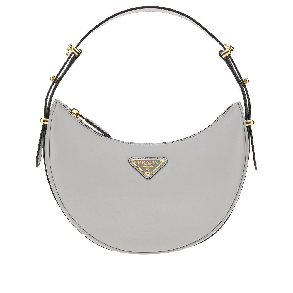 'Prada Arqué' leather shoulder bag