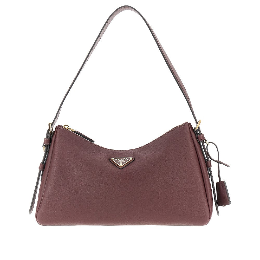 Borsa a spalla 'Prada Aimée' media in pelle