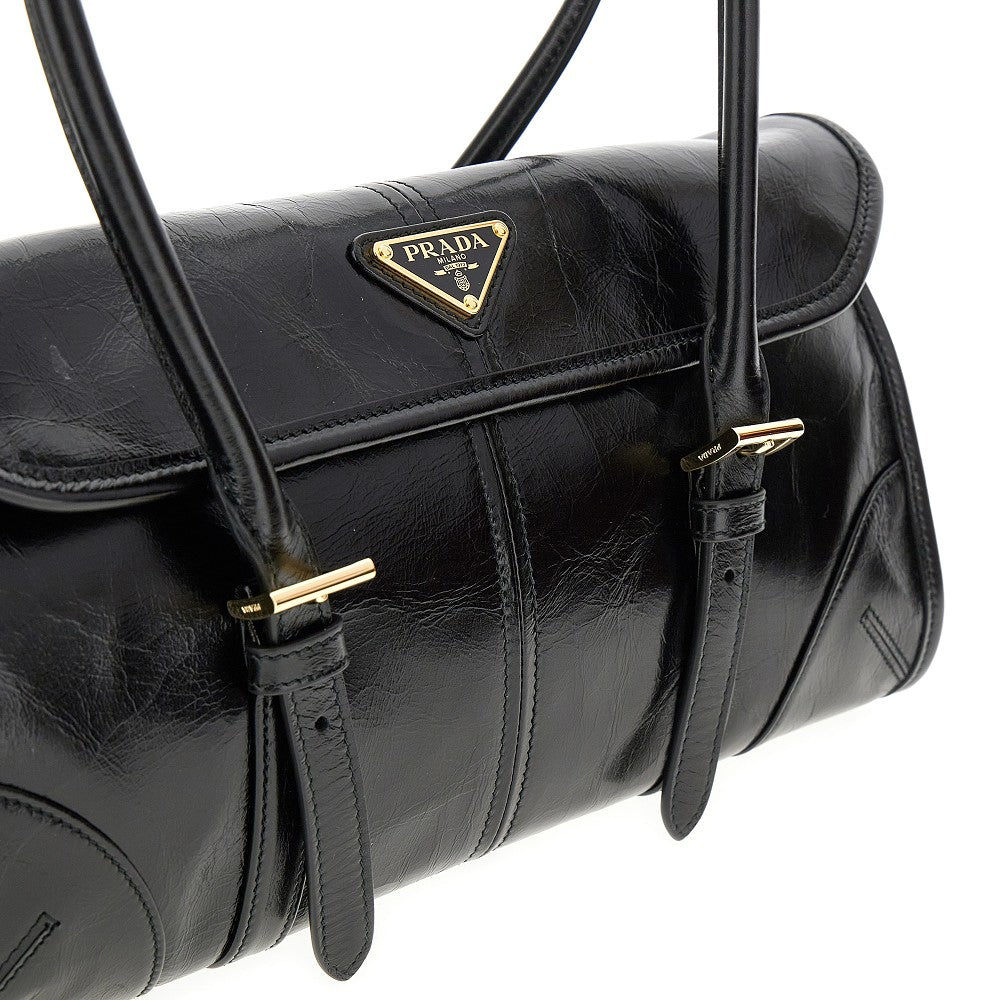 Borsa a spalla media in pelle