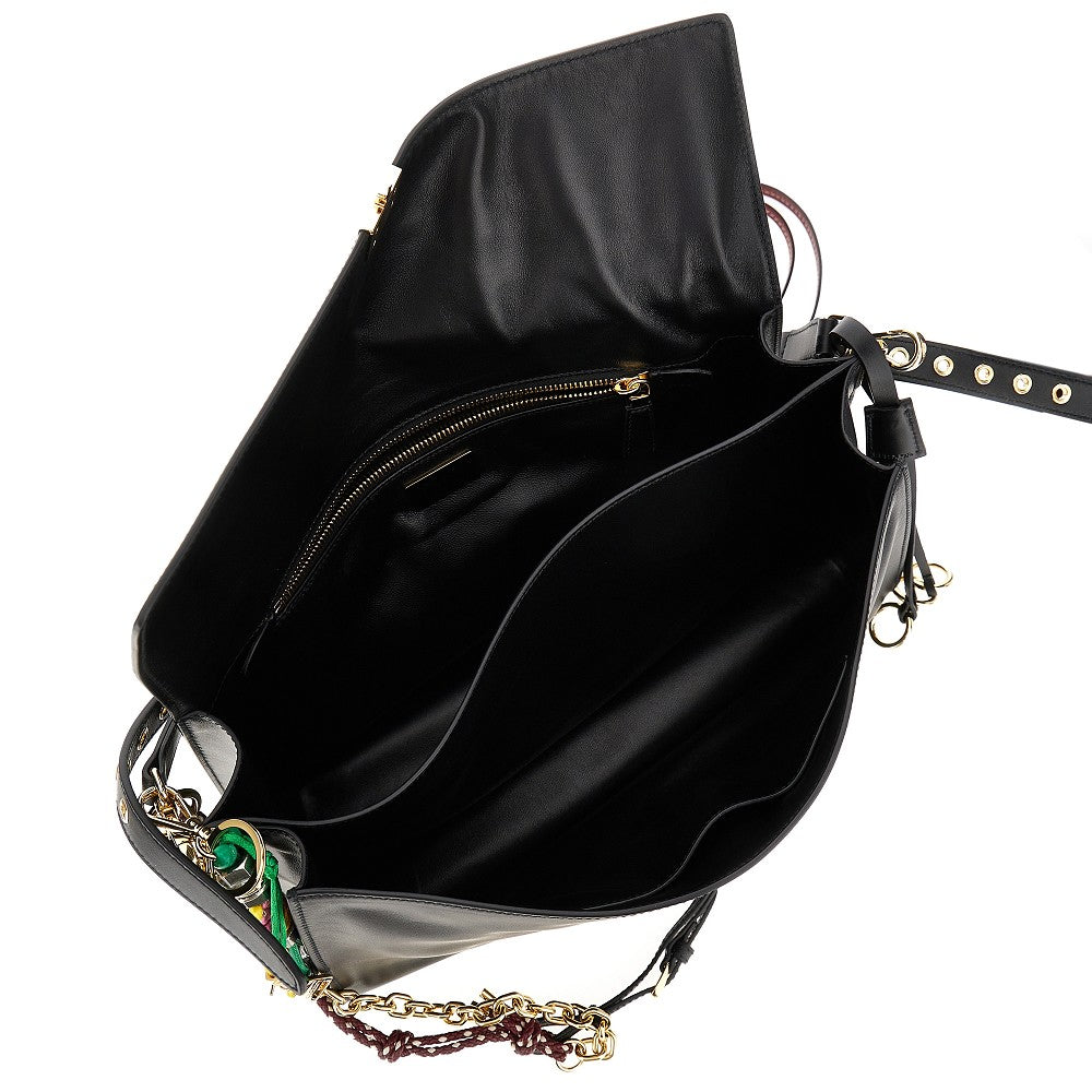 Borsa Prada Soft Sound large in pelle