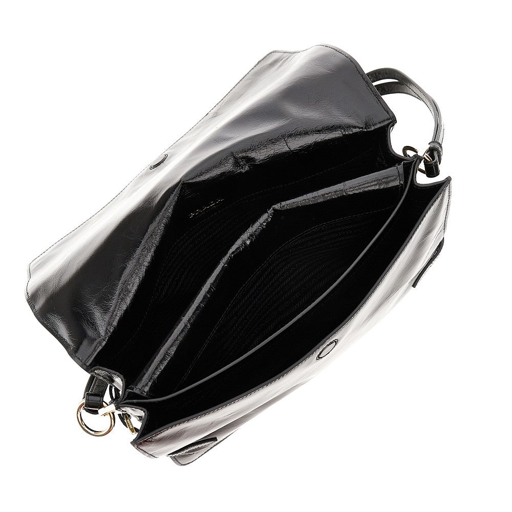 Borsa a spalla media in pelle