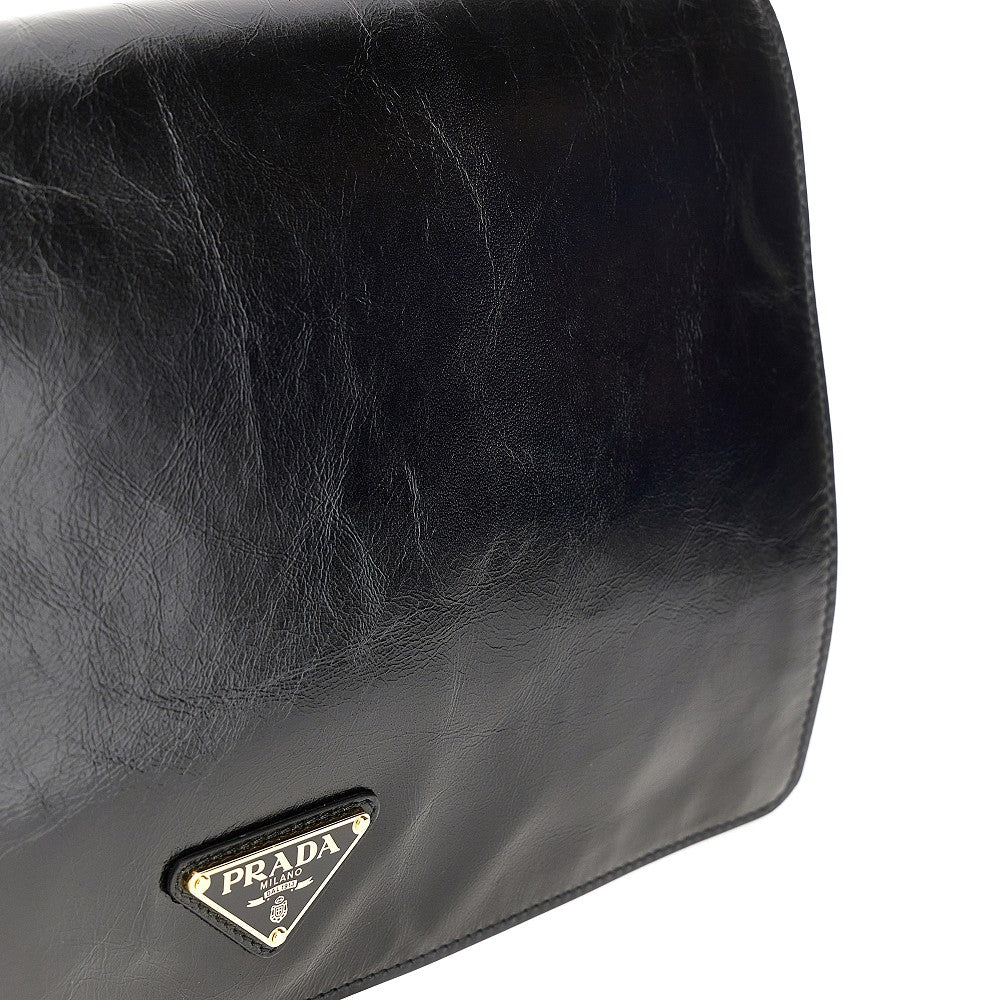Borsa a spalla media in pelle