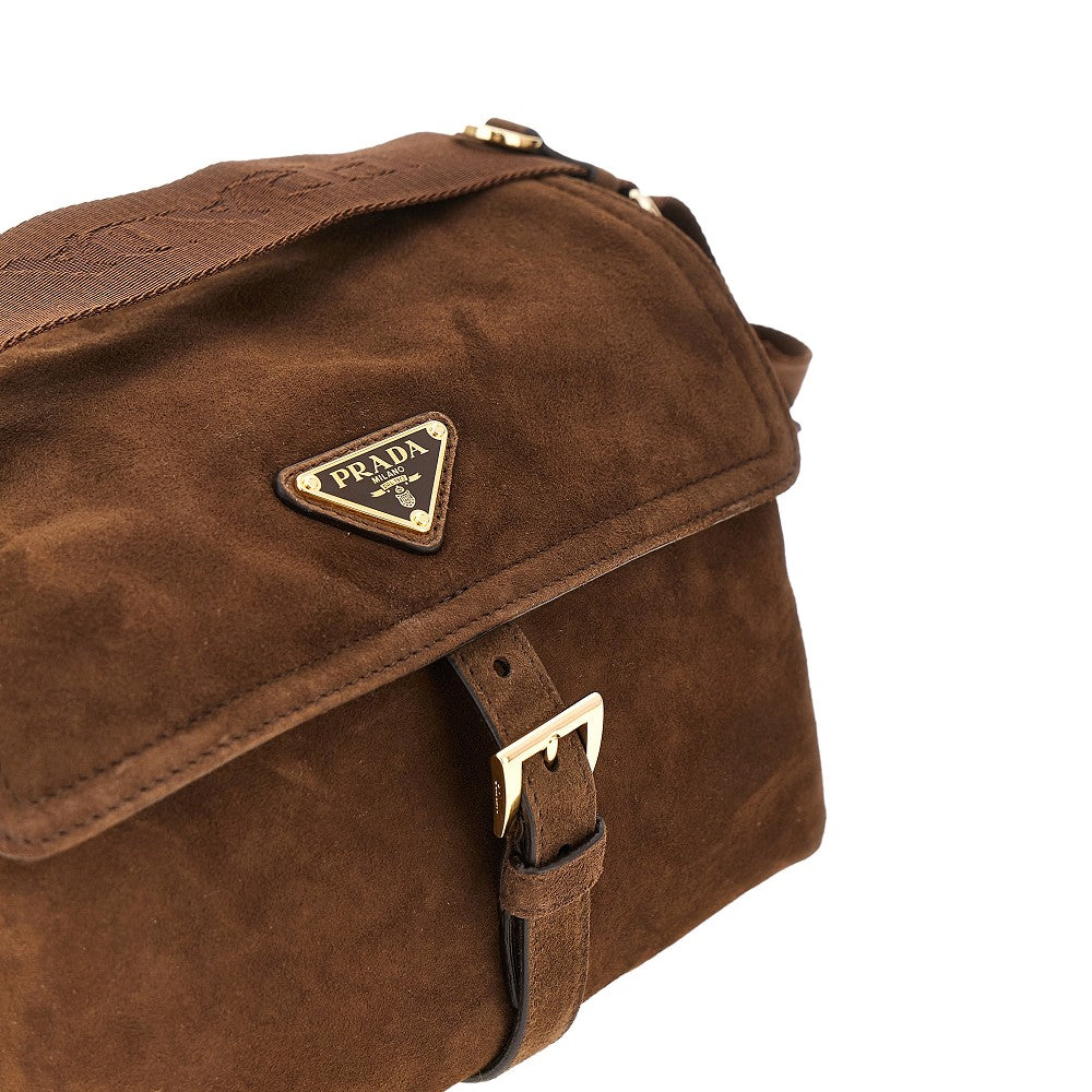 Borsa 'Prada Explore' media in suede