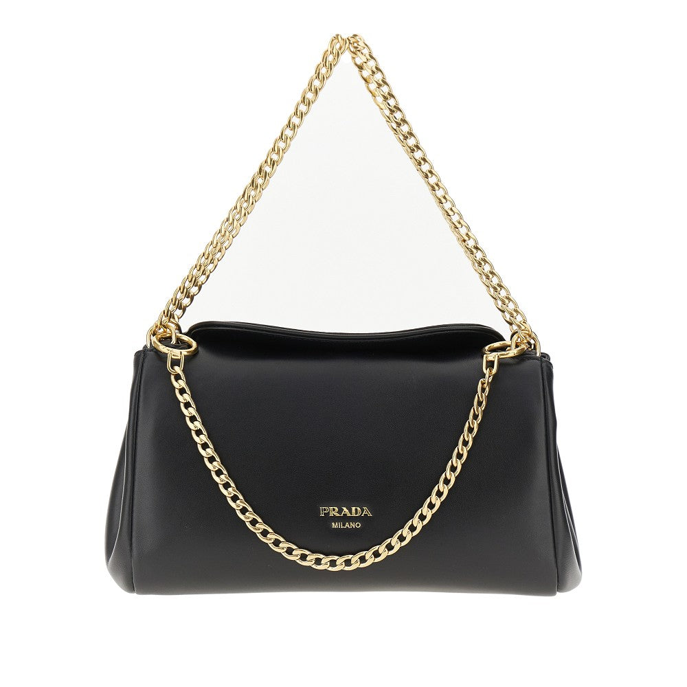 Borsa in nappa con catena