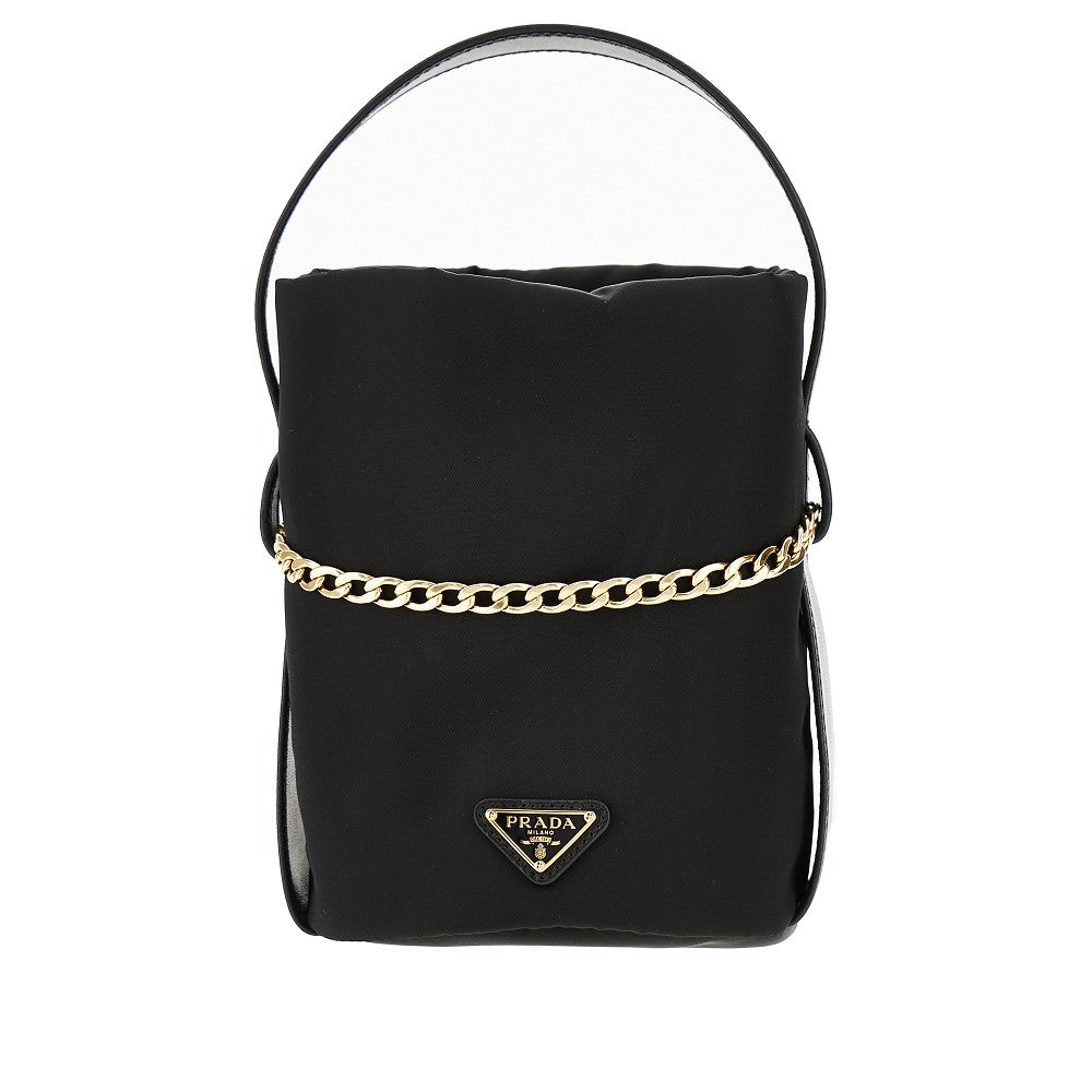 Mini borsa 'Petit Sac Noir' in Re-Nylon