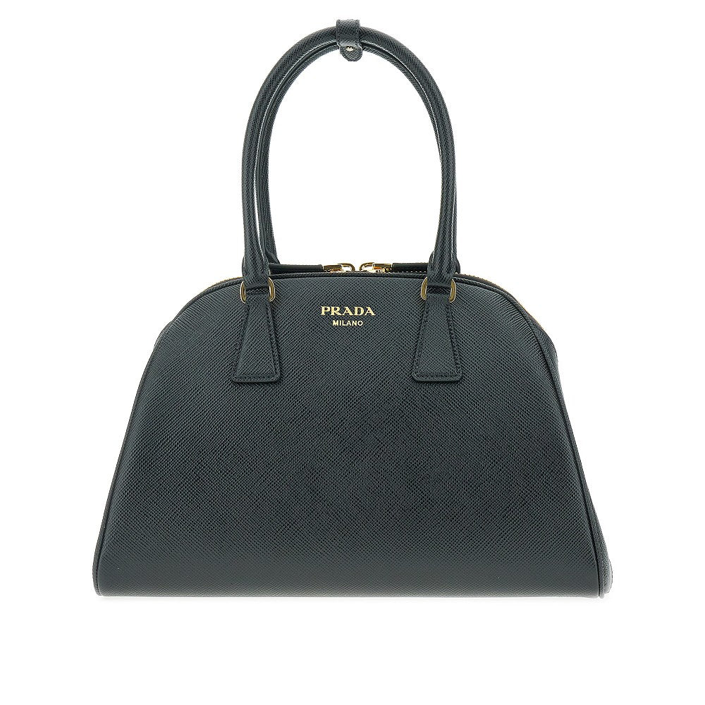Borsa doppio manico in pelle Saffiano