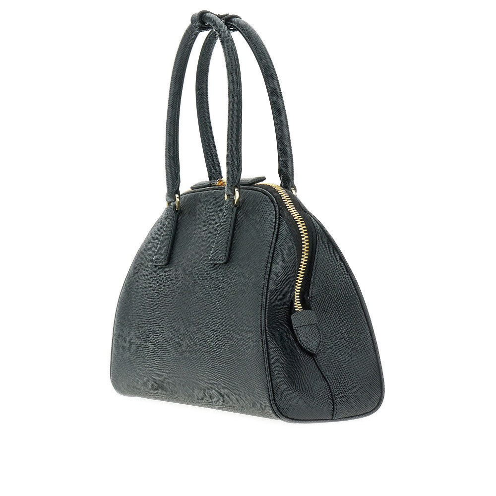 Borsa doppio manico in pelle Saffiano