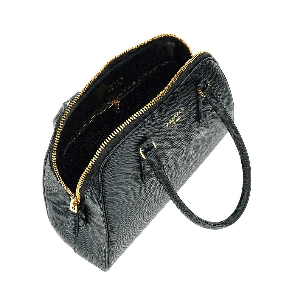 Borsa doppio manico in pelle Saffiano