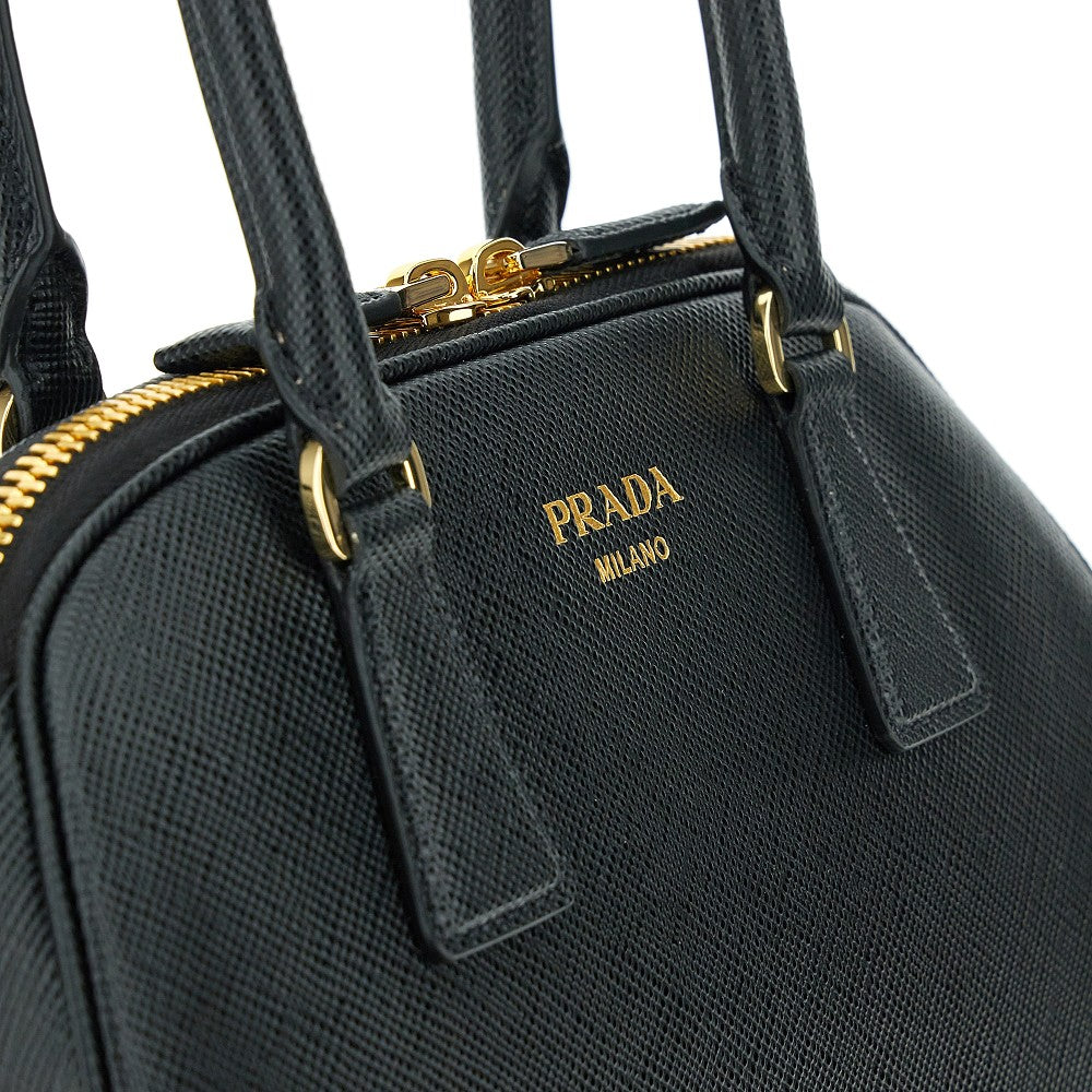 Borsa doppio manico in pelle Saffiano