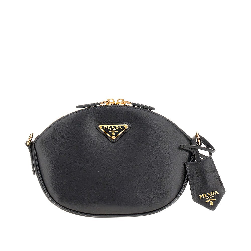 Leather mini crossbody bag