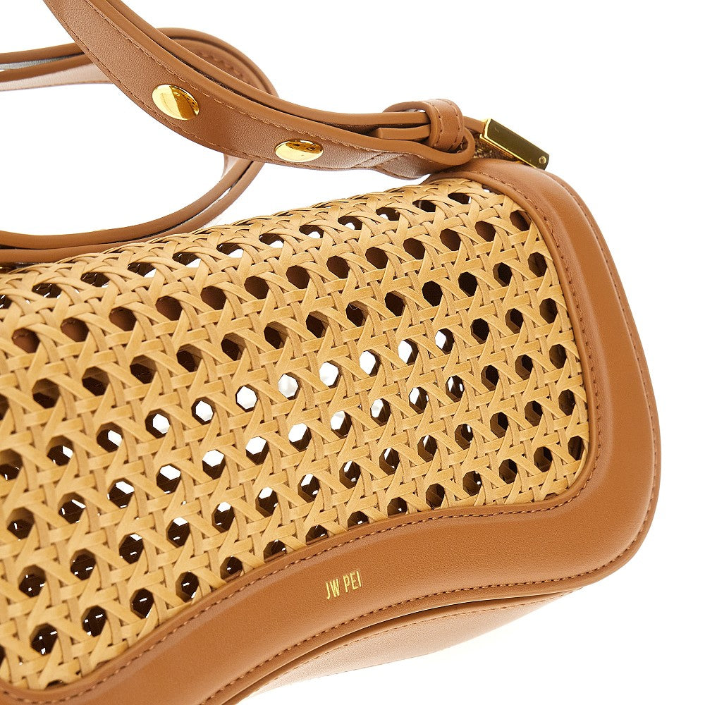 Synthetic raffia 'Joy' bag