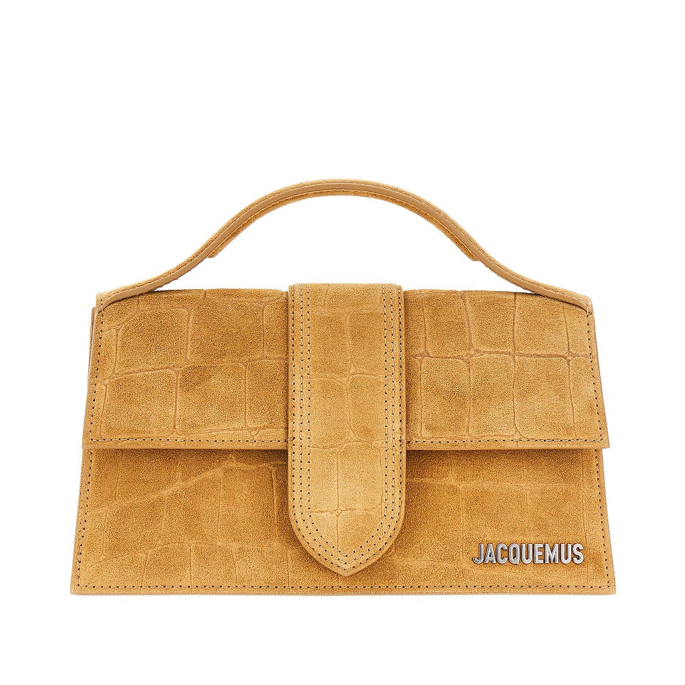 Borsa 'Le Grand Bambino' in suede goffrato