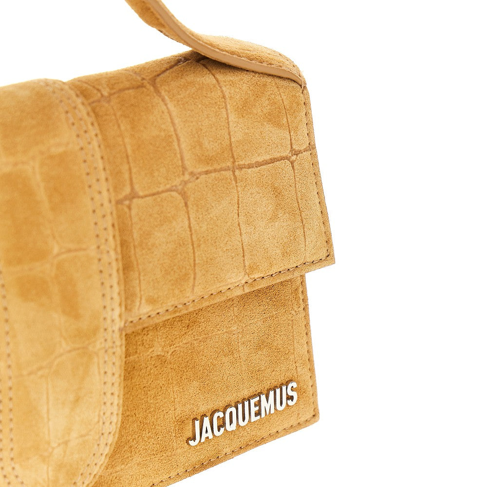 Borsa 'Le Grand Bambino' in suede goffrato
