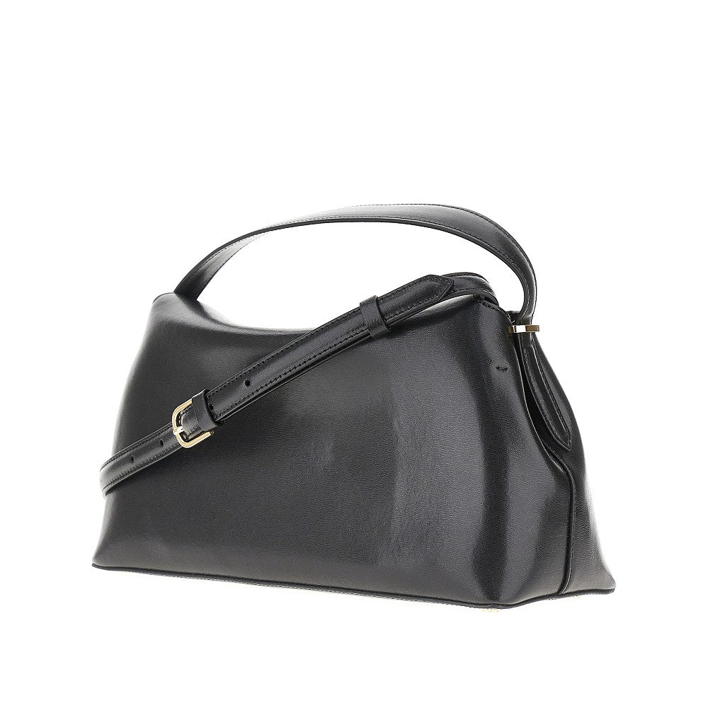 'T-Lock' leather top-handle bag