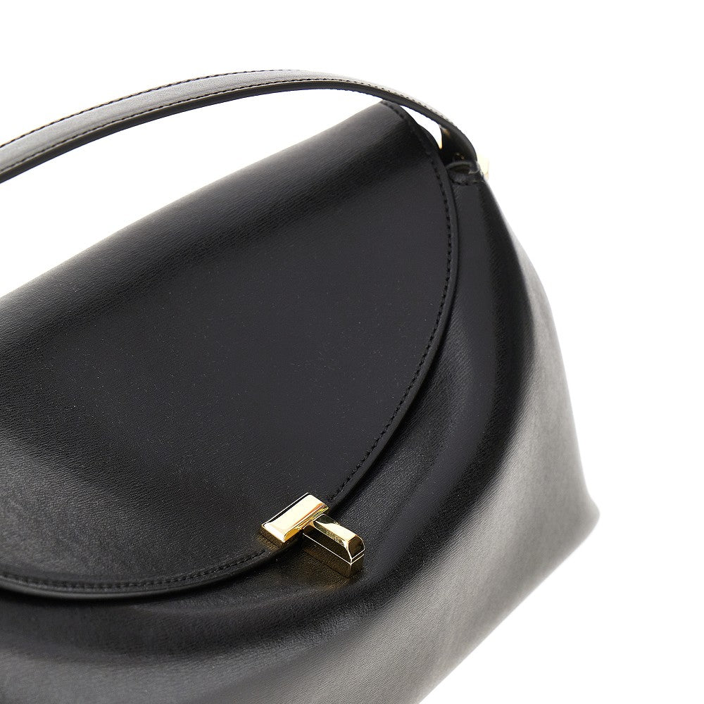 'T-Lock' leather top-handle bag