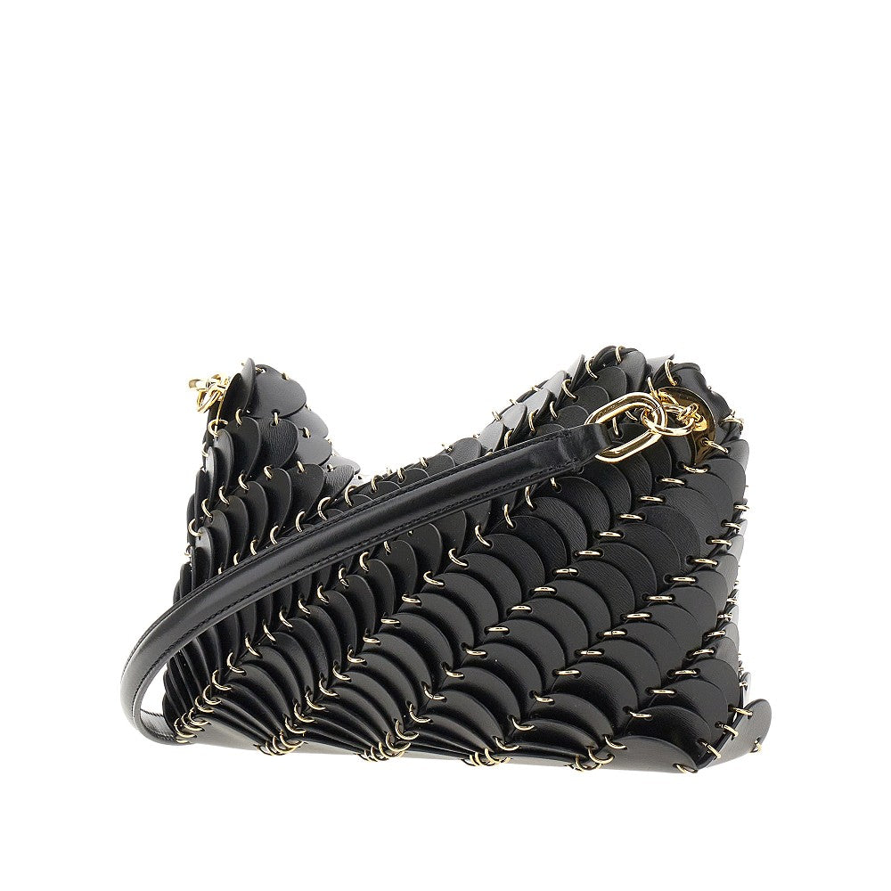Leather 'Paco' shoulder bag