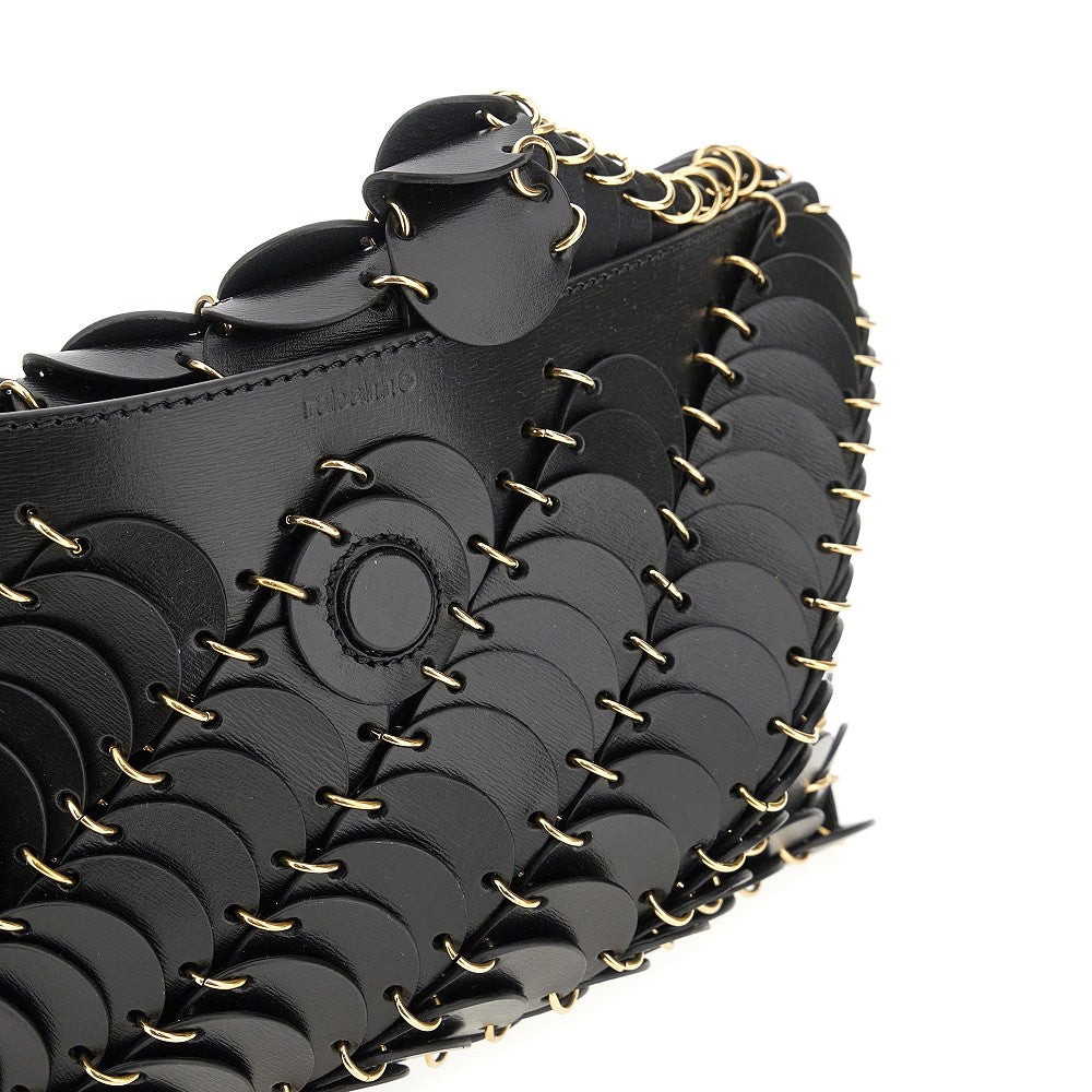 Leather 'Paco' shoulder bag