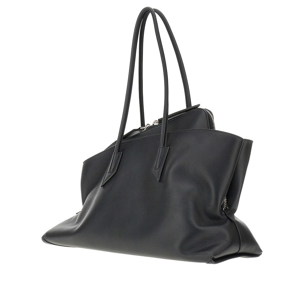Leather medium 'La Passeggiata' bag
