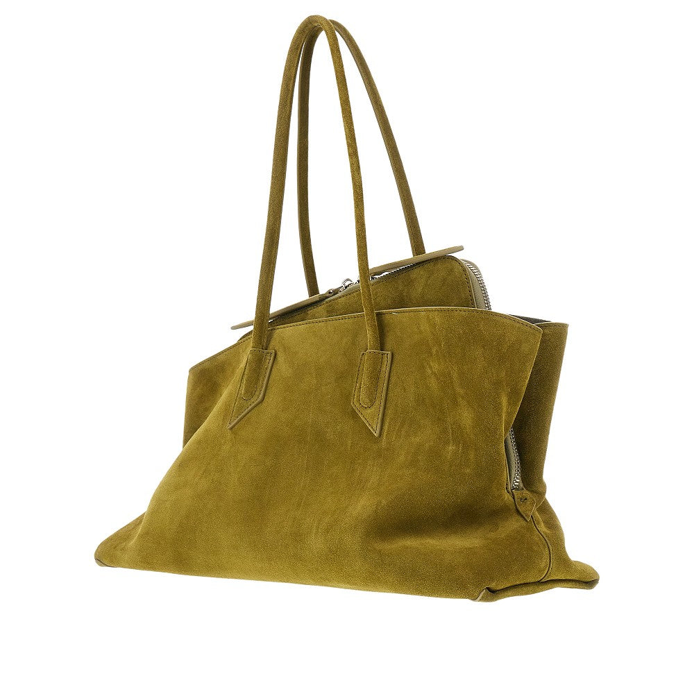 Borsa 'La Passeggiata' media in suede