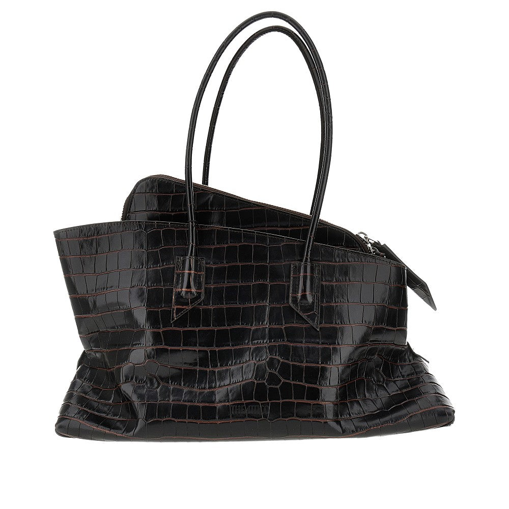 Leather medium 'La Passeggiata' bag