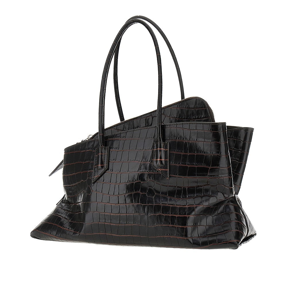 Leather medium 'La Passeggiata' bag