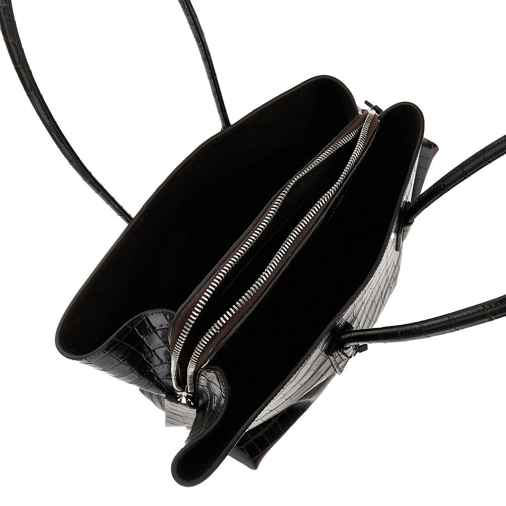 Leather medium 'La Passeggiata' bag