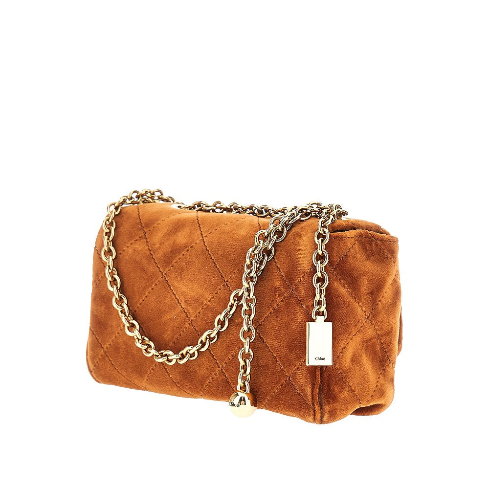 Small 'Chloé Heritage' velvet bag