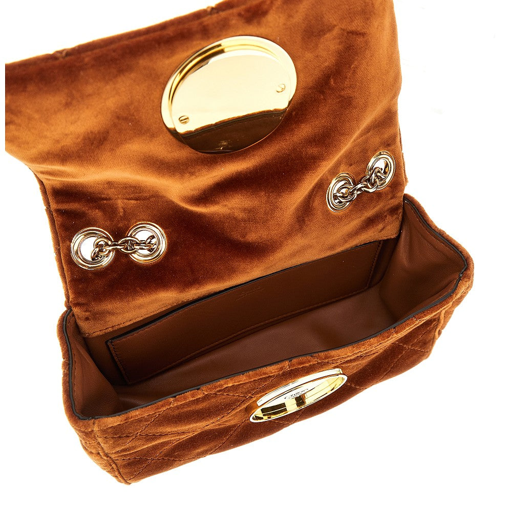 Small 'Chloé Heritage' velvet bag