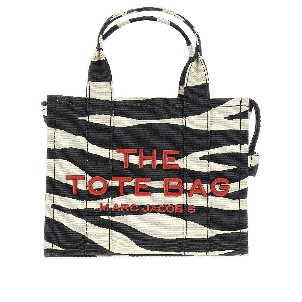 Borsa 'The Canvas Small Tote' zebrata