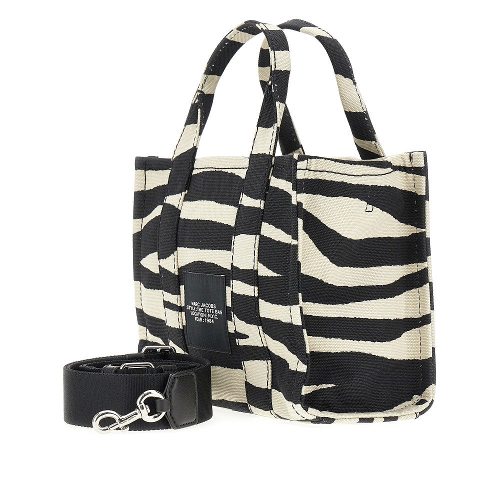 Borsa 'The Canvas Small Tote' zebrata