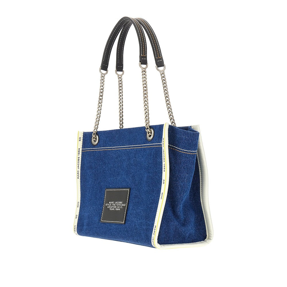 Borsa 'The Denim Chain Tote' media
