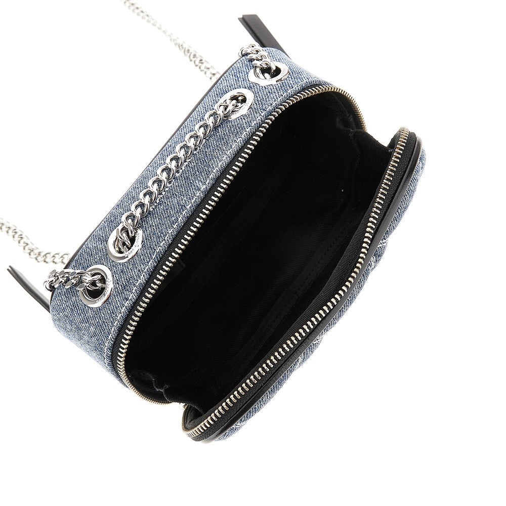 'The Quilted Denim Softshot' bag