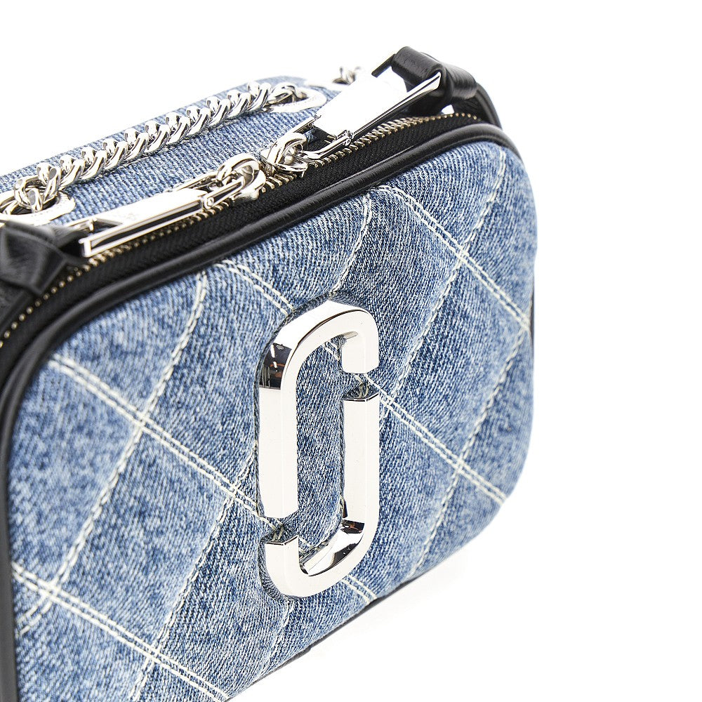 'The Quilted Denim Softshot' bag