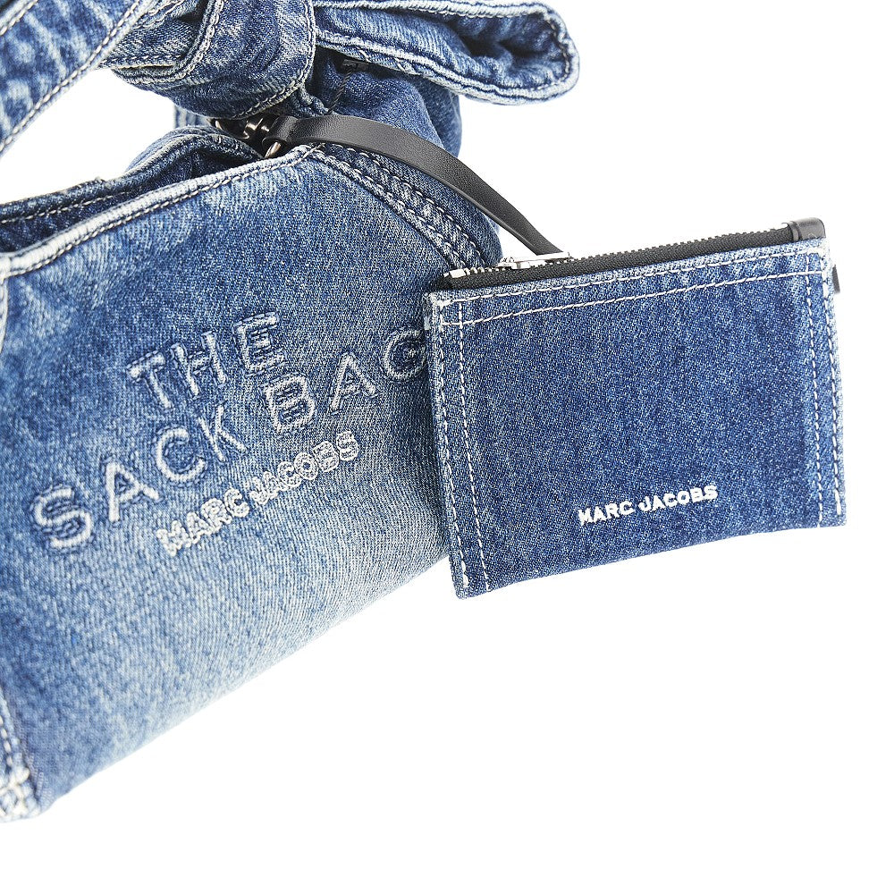 Borsa a mano 'The sack bag' in denim