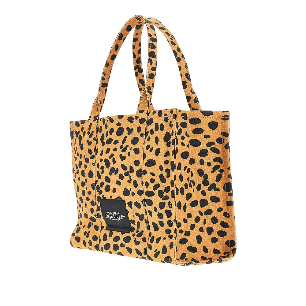 Cheetah canvas The Large Tote bag