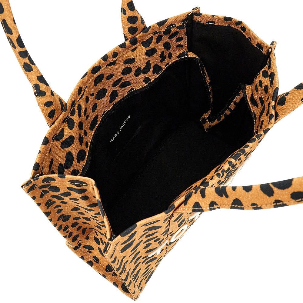 Cheetah canvas The Large Tote bag